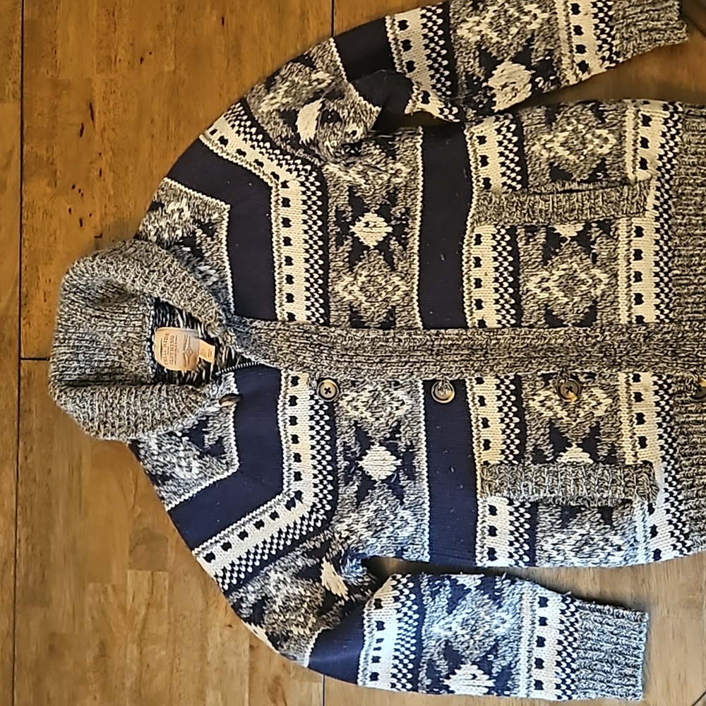 Telluride Clothing Company ZipUp/Button up Sweater